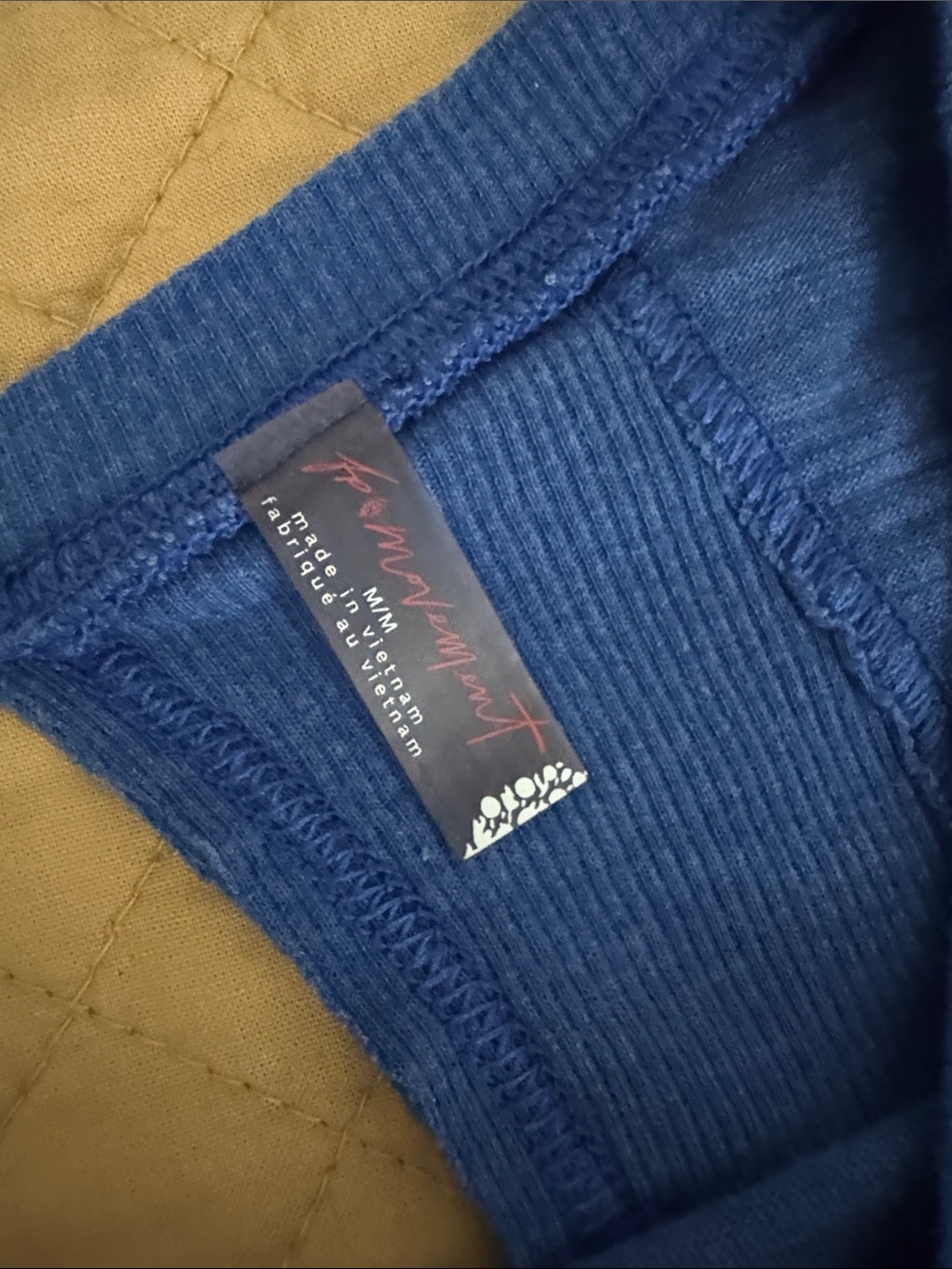 FP Movement by Free People Cropped Tank Top in Royal Blue - Picture 2 of 10